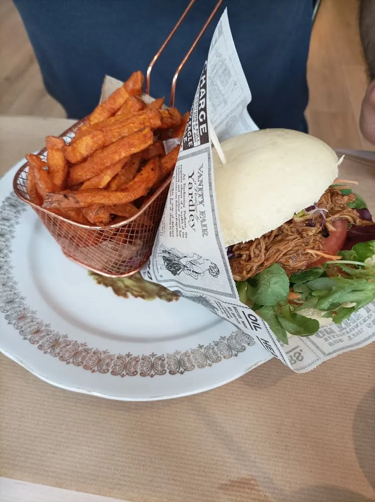 Bao Burger Frites de Patate Douce