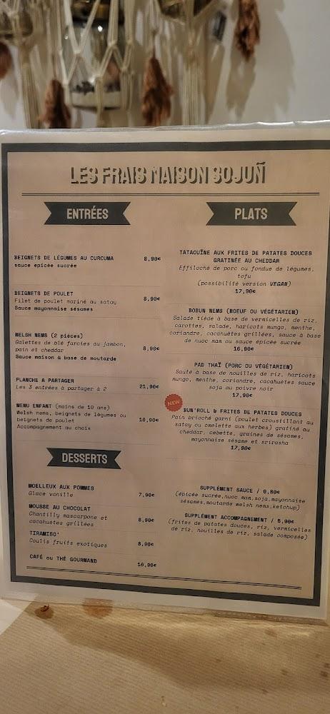 La Maison Sojuñ - Menu Image 4