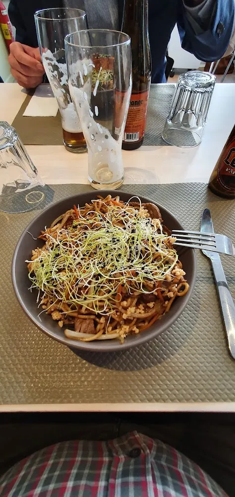 Nouilles Sautées Au Boeuf